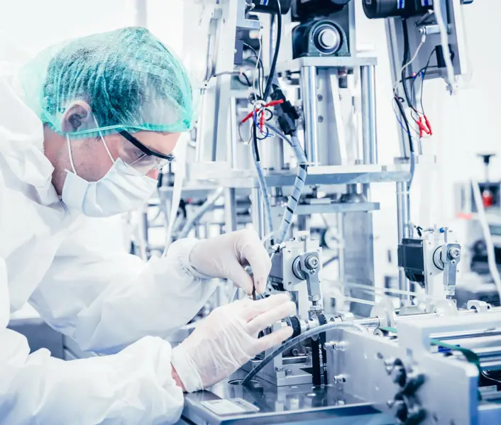scientist in a lab