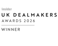 UK Dealmakers award logo